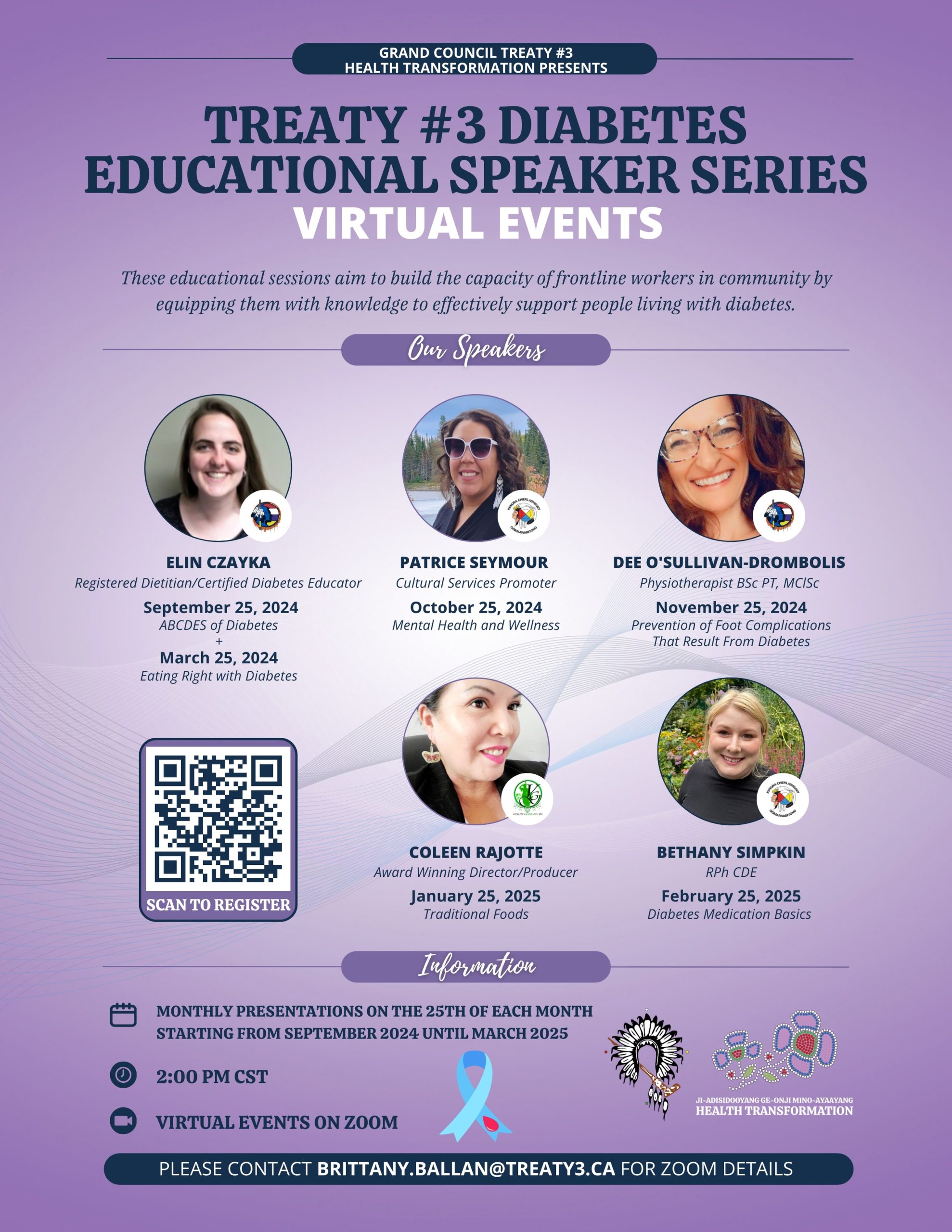 Treaty #3 Diabetes Educational Speaker Series