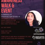 Overdose Awareness Walk & Event in memory of Chauncey Lyle Grover III