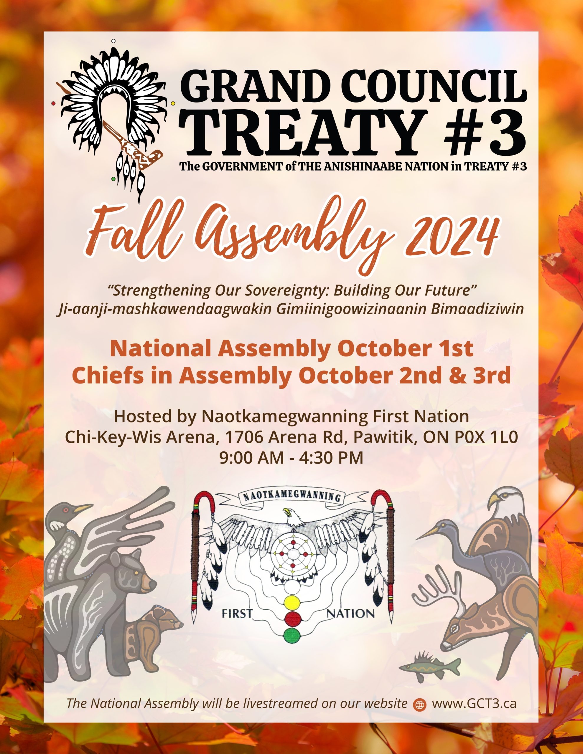 Grand Council Treaty #3 Fall Assembly 2024