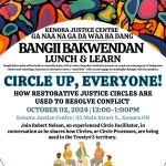 Kenora Justice Centre Lunch and Learn: Restorative Justice Circles