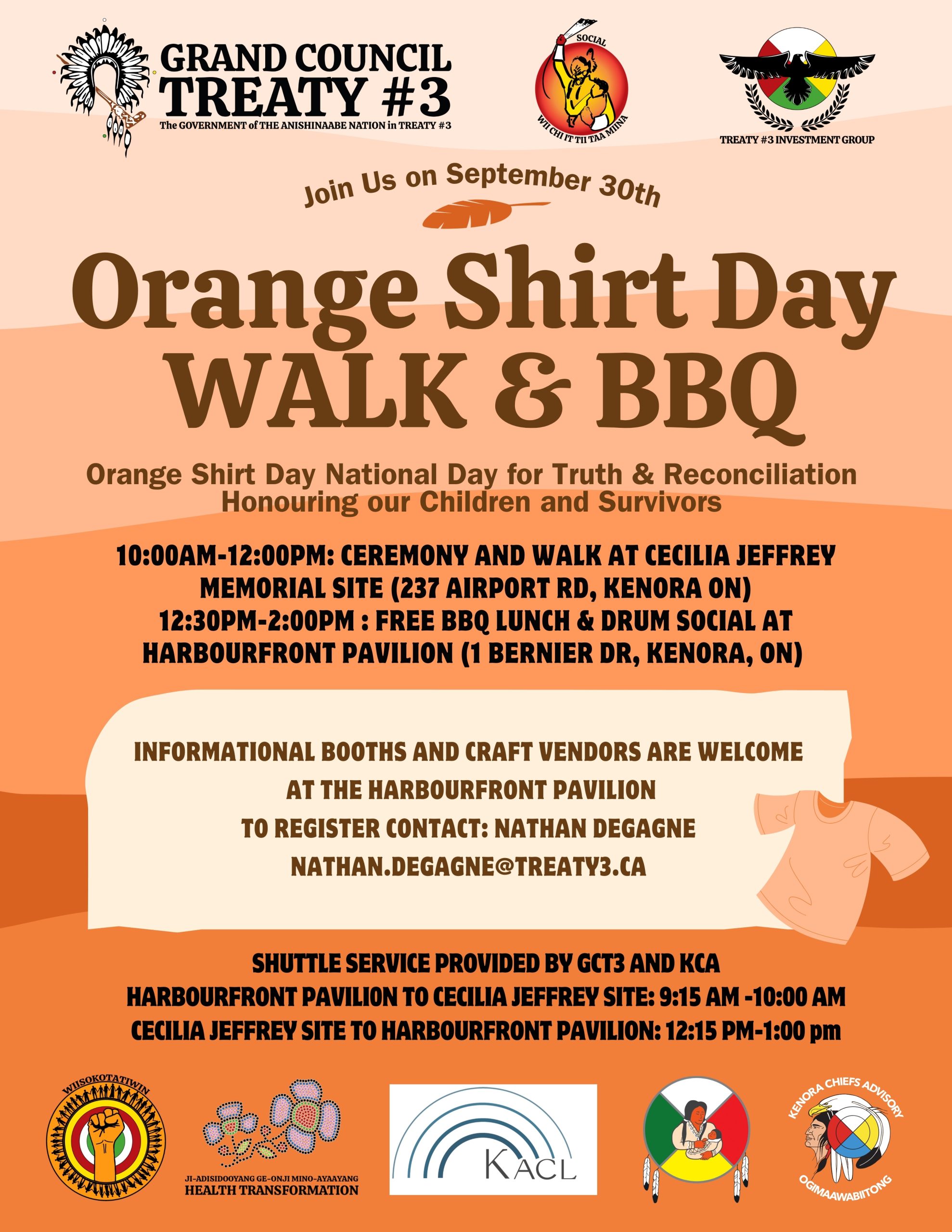 Orange Shirt Day Walk & BBQ