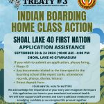 Indian Boarding Home Class Action Application Assitance (Shoal Lake 40)