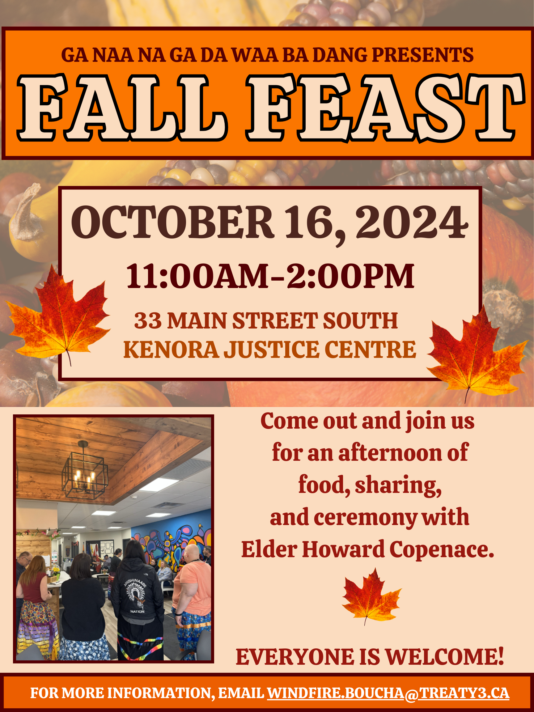 Kenora Justice Centre Fall Feast