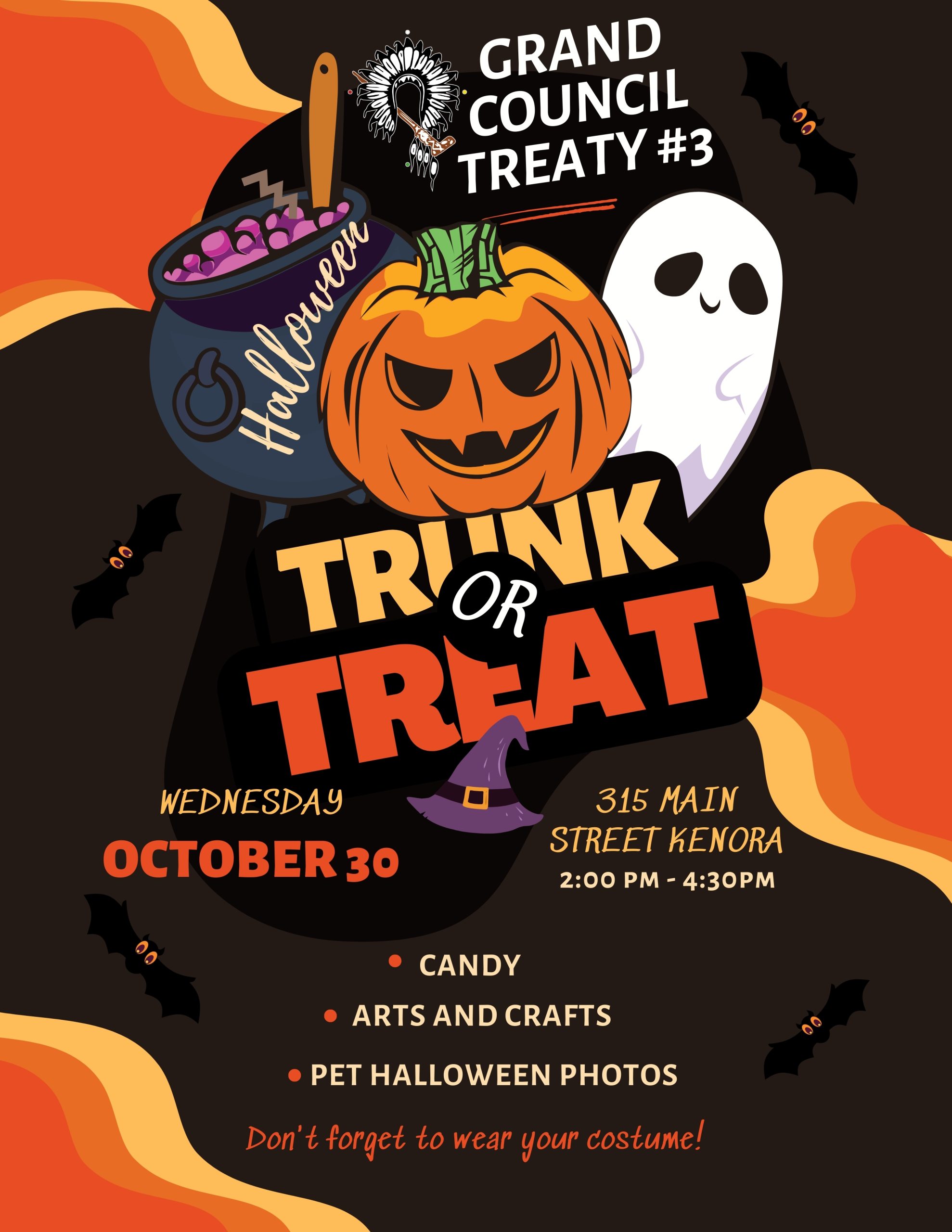 Grand Council Treaty #3 Halloween Trunk or Treat