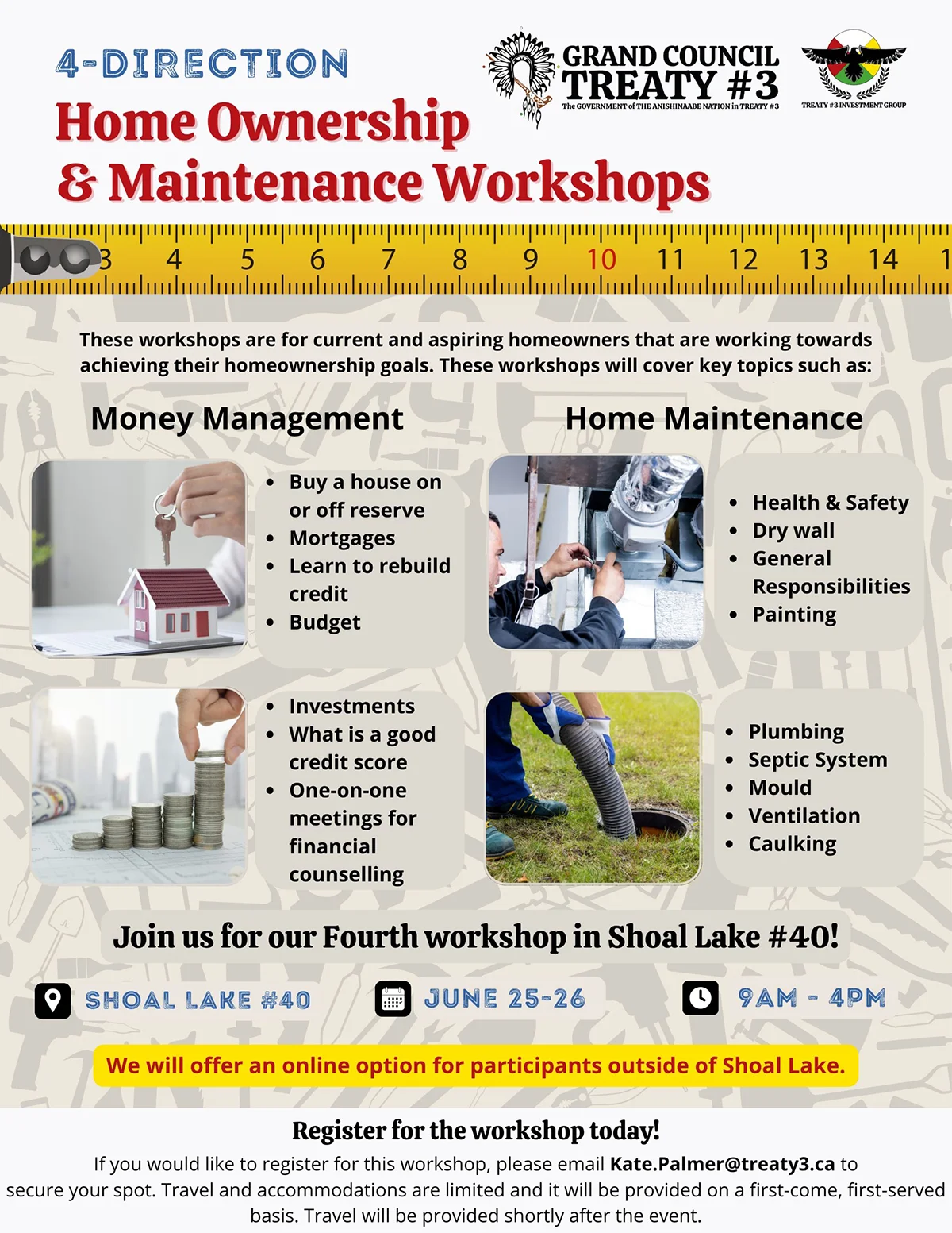 4-Direction Home Ownership & Maintenance Workshops