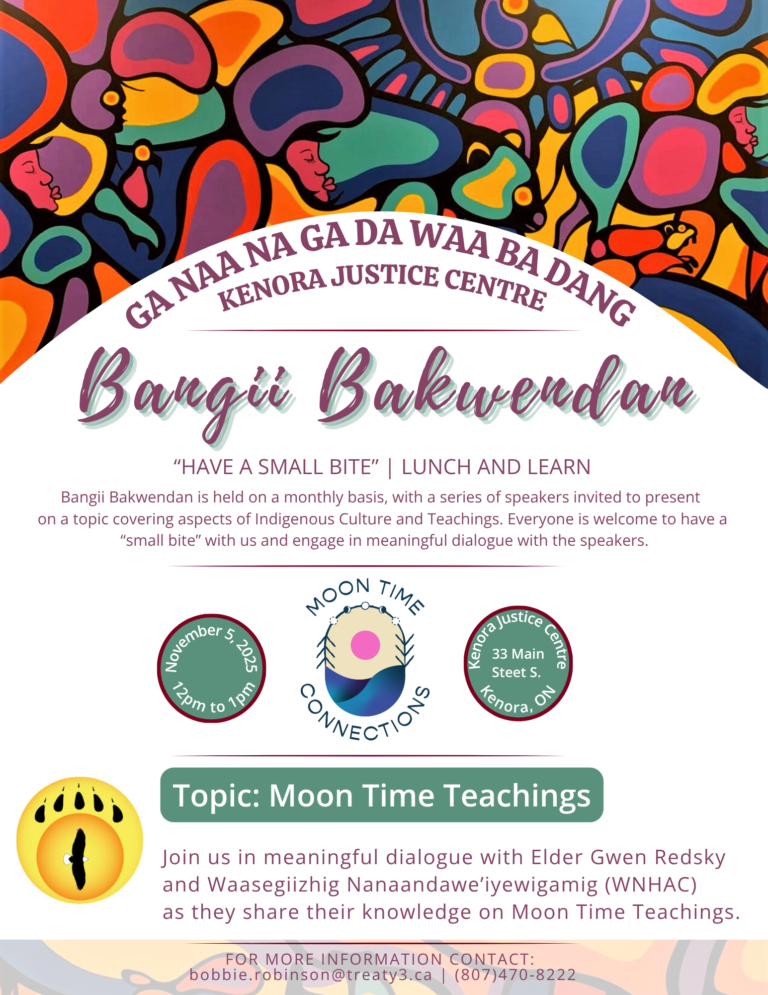 Bangii Bakwendan Lunch & Learn