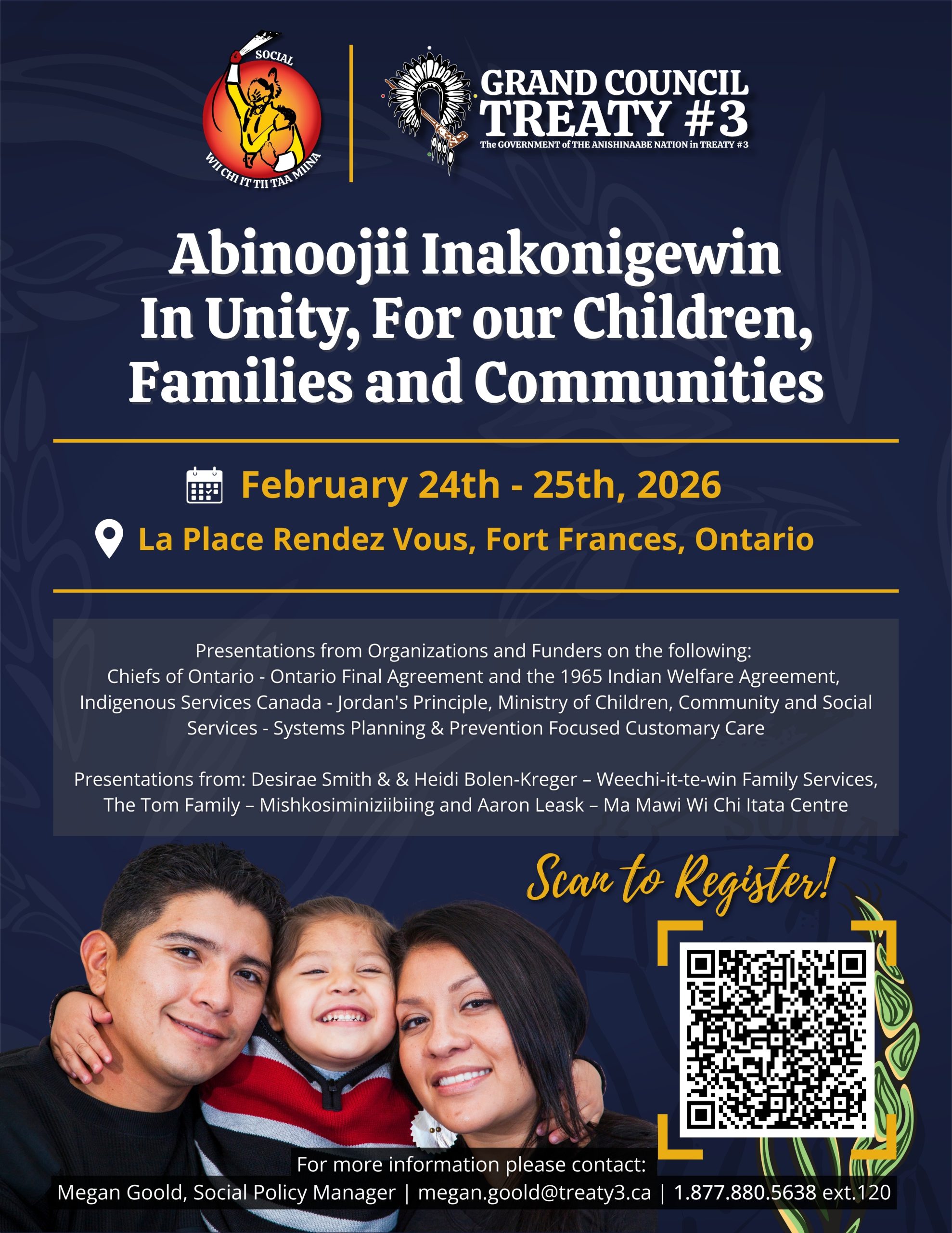 Abinoojii Inakonigewin - In Unity, For our Children, Families, and Communities