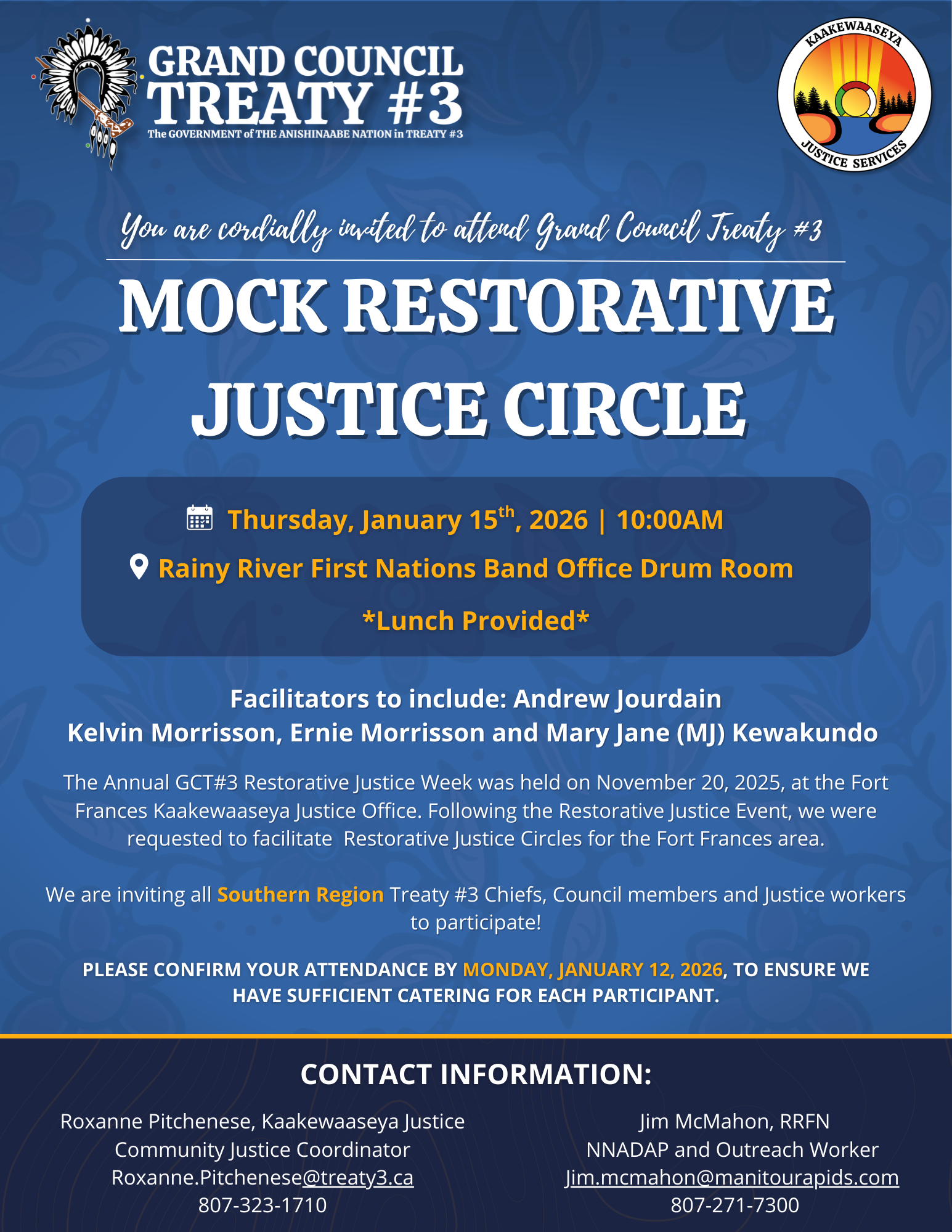 Mock Restorative Justice Circle