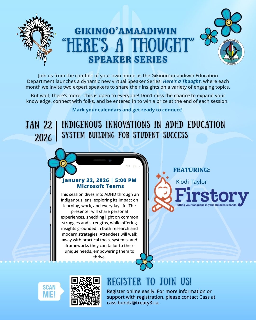 "Here's a Thought" Speaker Series