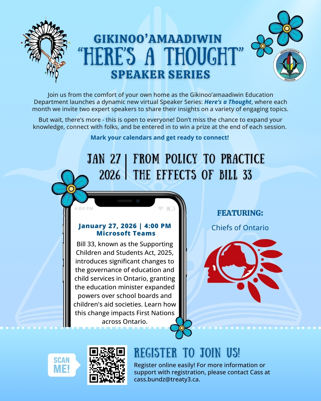 "Here's a Thought" Speaker Series