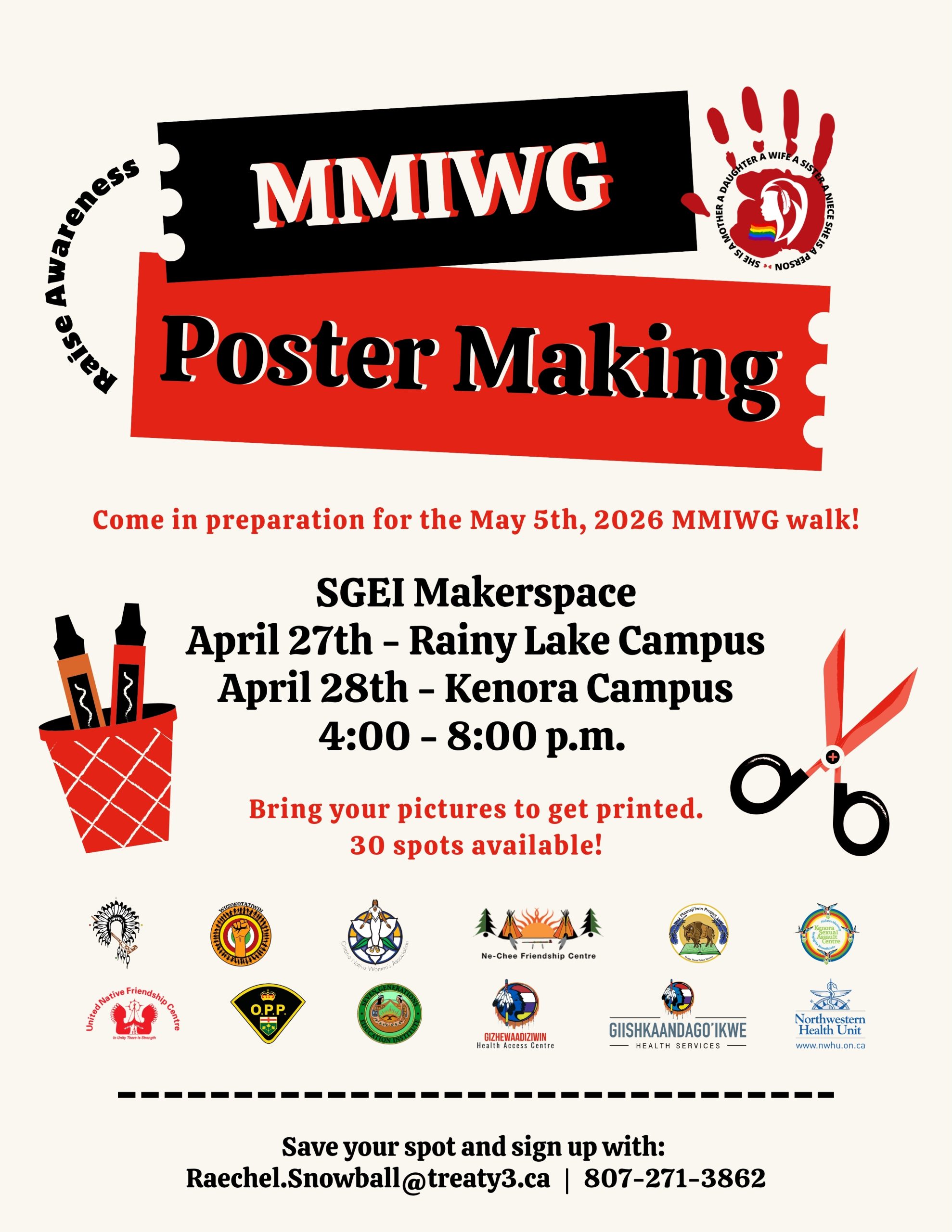 MMIWG Poster Making