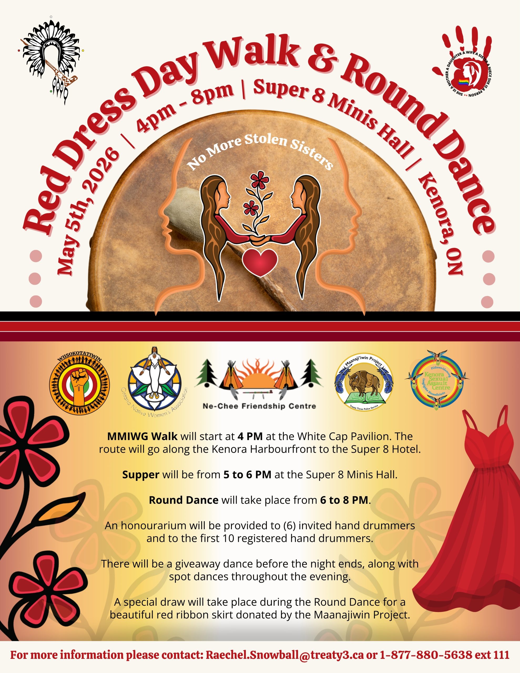 Red Dress Day Walk & Round Dance