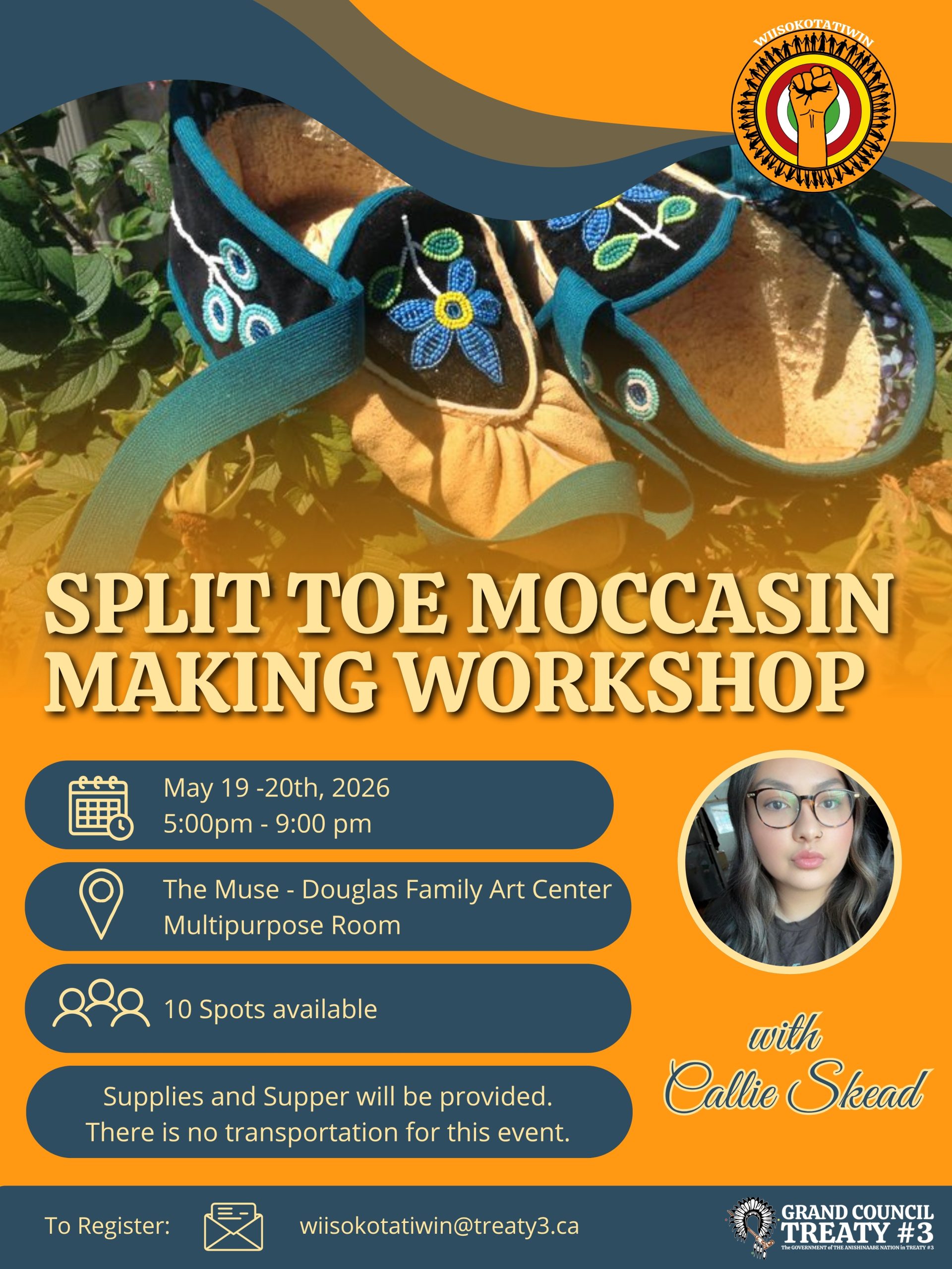 Split Toe Moccasin Making Workshop with Callie Skead