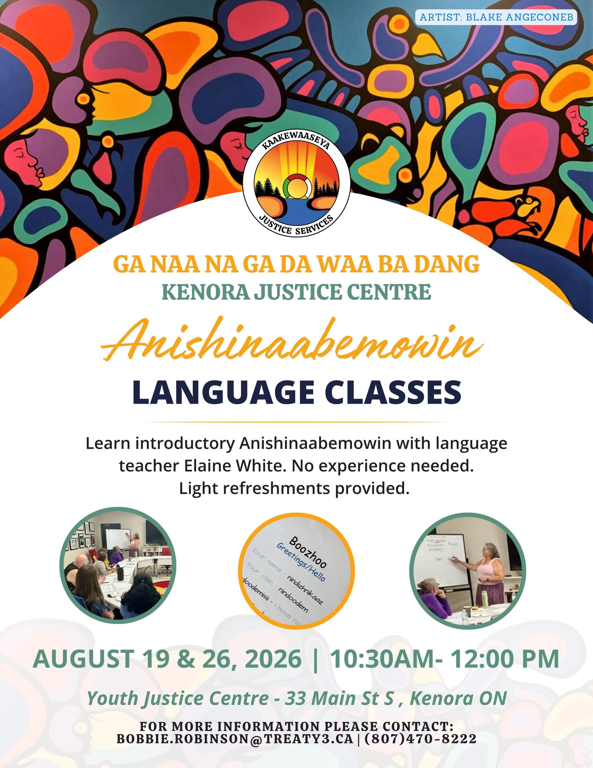 Anishinaabemowin Language Classes