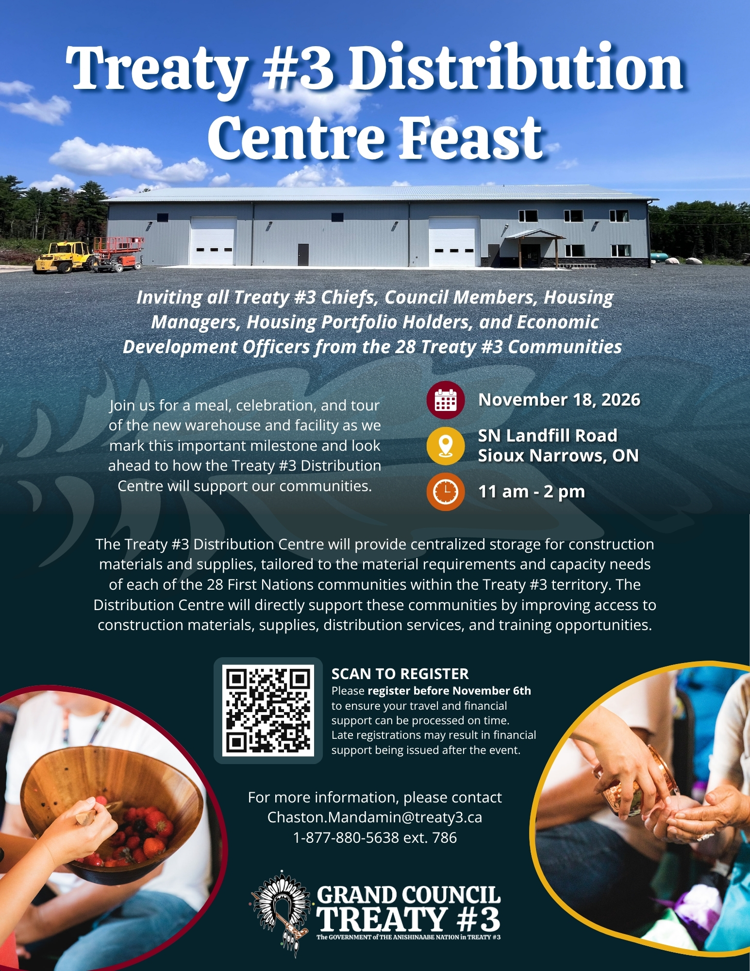Treaty #3 Distribution Centre Feast